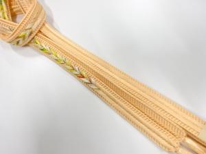 未使用品　正絹　手組帯締め